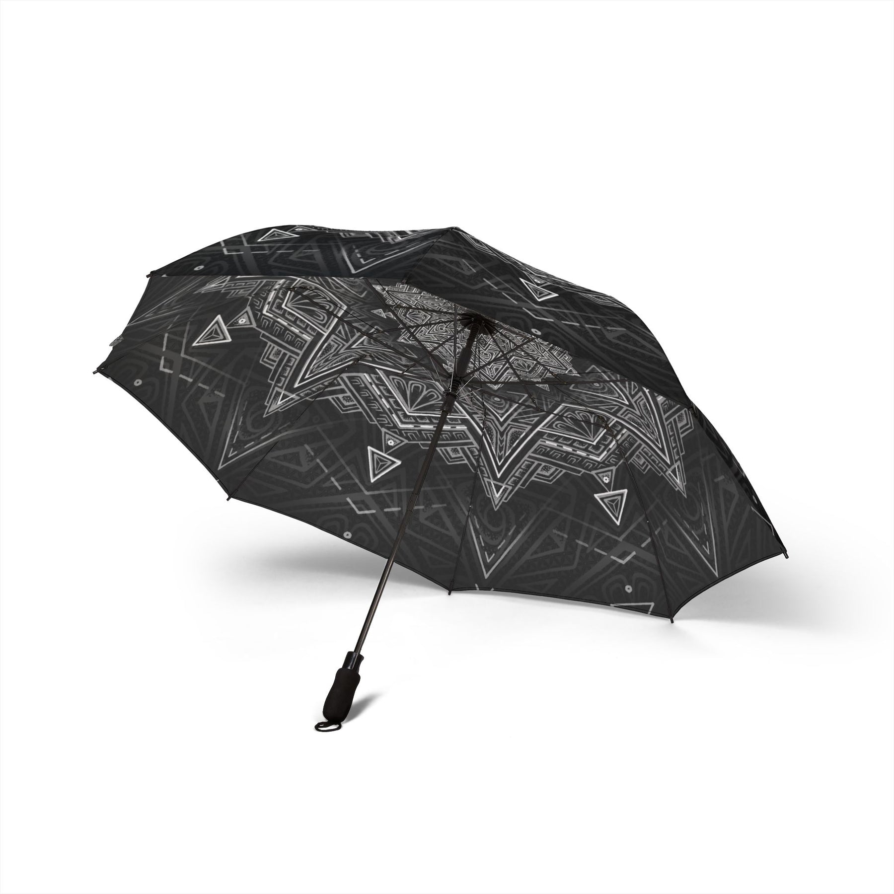 Star Tetrahedron Mandala Automatic Foldable Umbrella