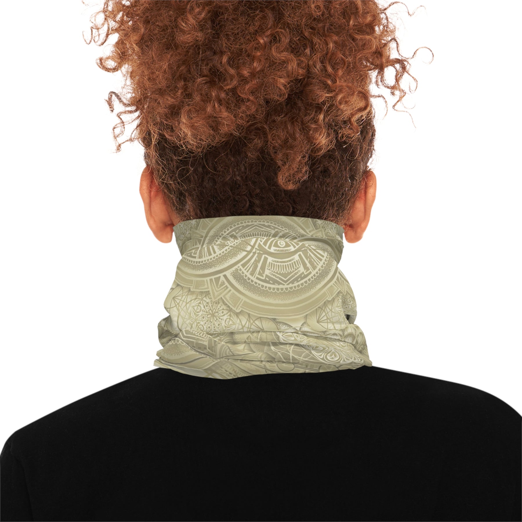 Dust Mandala Neck Gaiter - Lightweight Stylish Face Covering for Outdoor Adventures