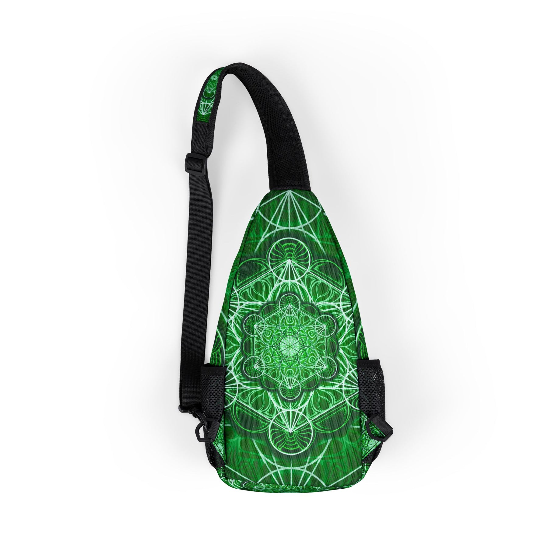 Malachite Mandala Chest Bag