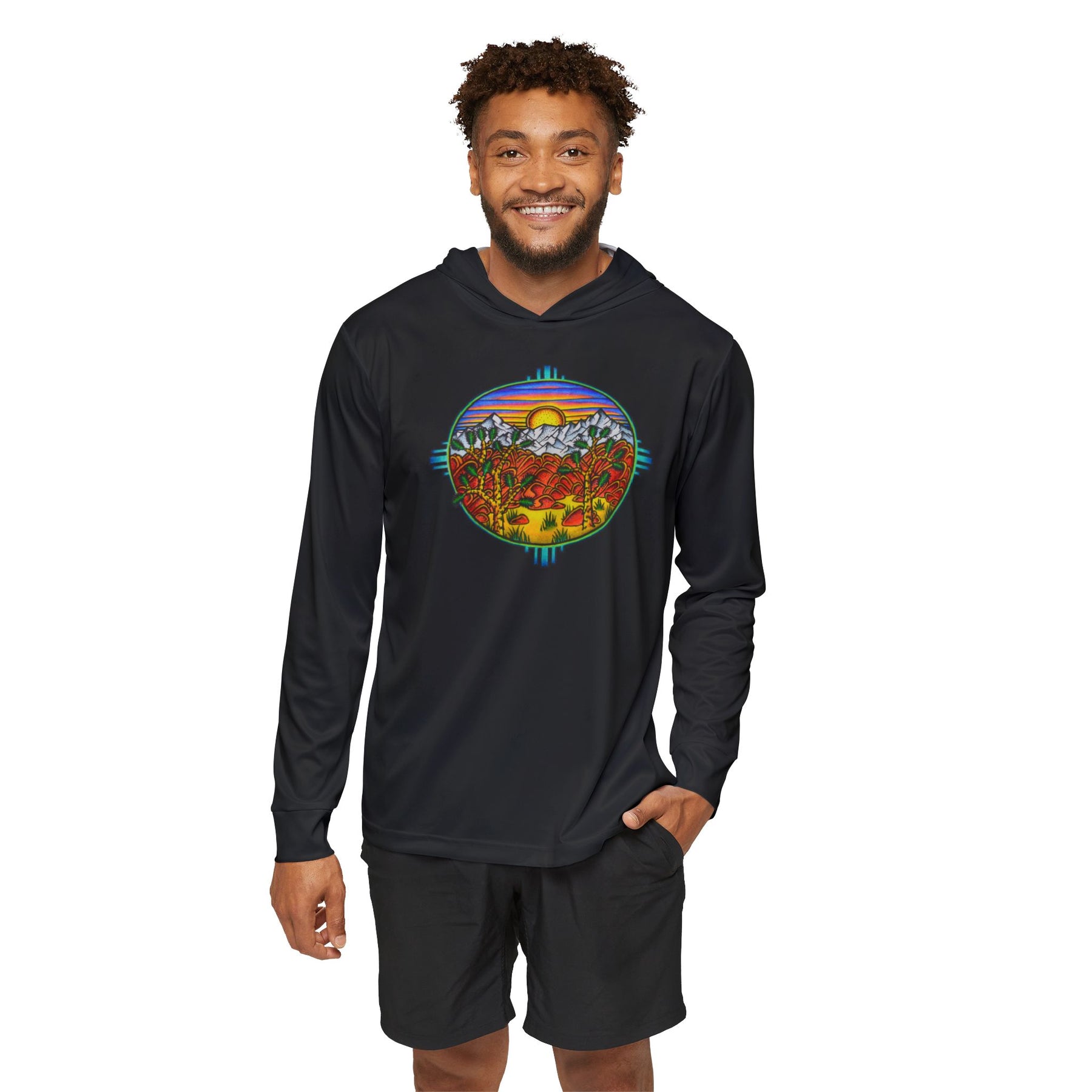 Joshua Tree Men's Sun Hoodie