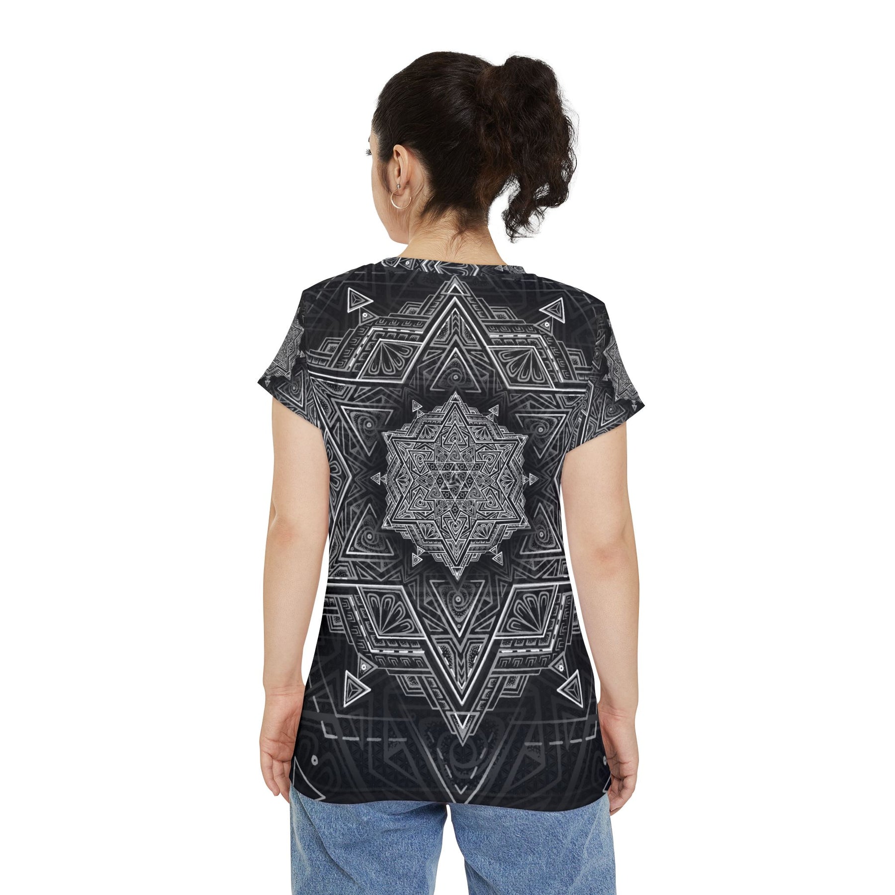 Star Tetrahedron - Women's Short Sleeve Shirt