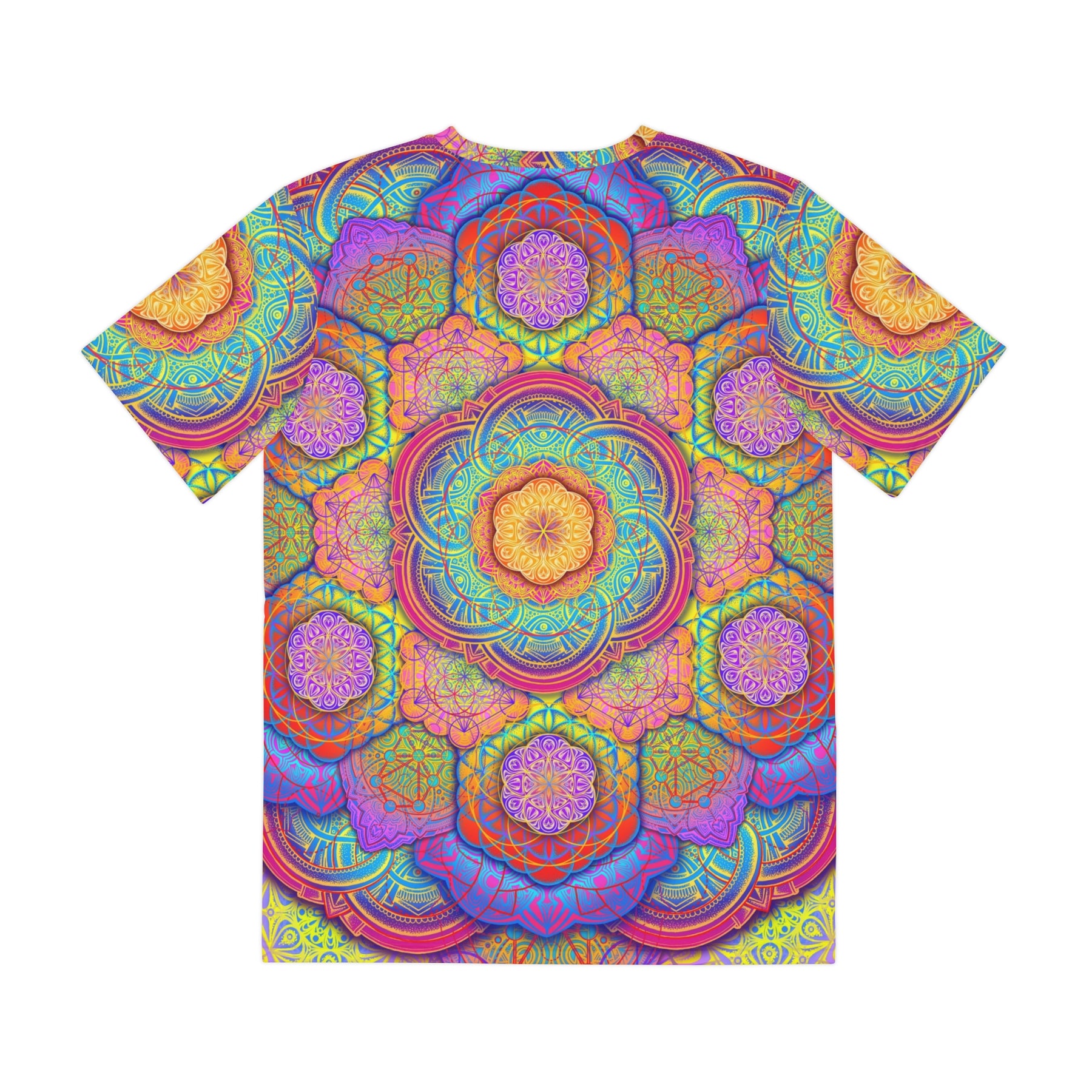 Psychedelic Mandala - Men's Polyester Tee