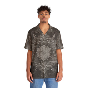 Star Tetrahedron Men's Hawaiian Shirt