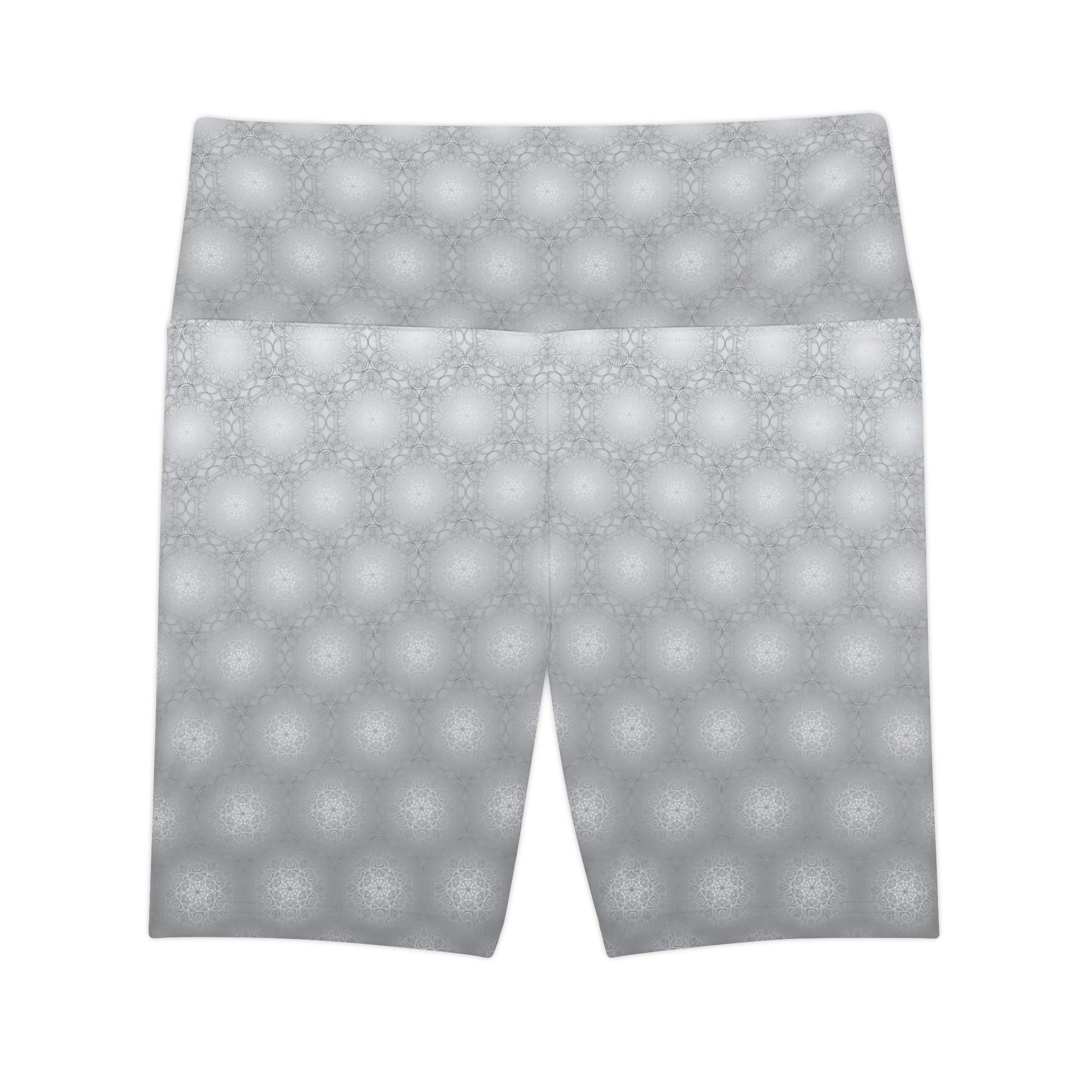 Metatrons Cube Fade Workout Shorts