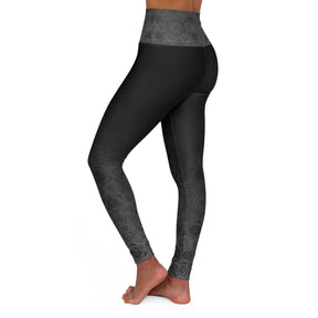 Sacred Geometry Pattern - High Waisted Yoga Leggings