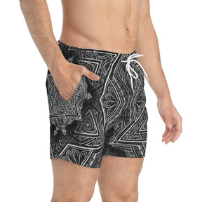 Star Tetrahedron Swim Trunks