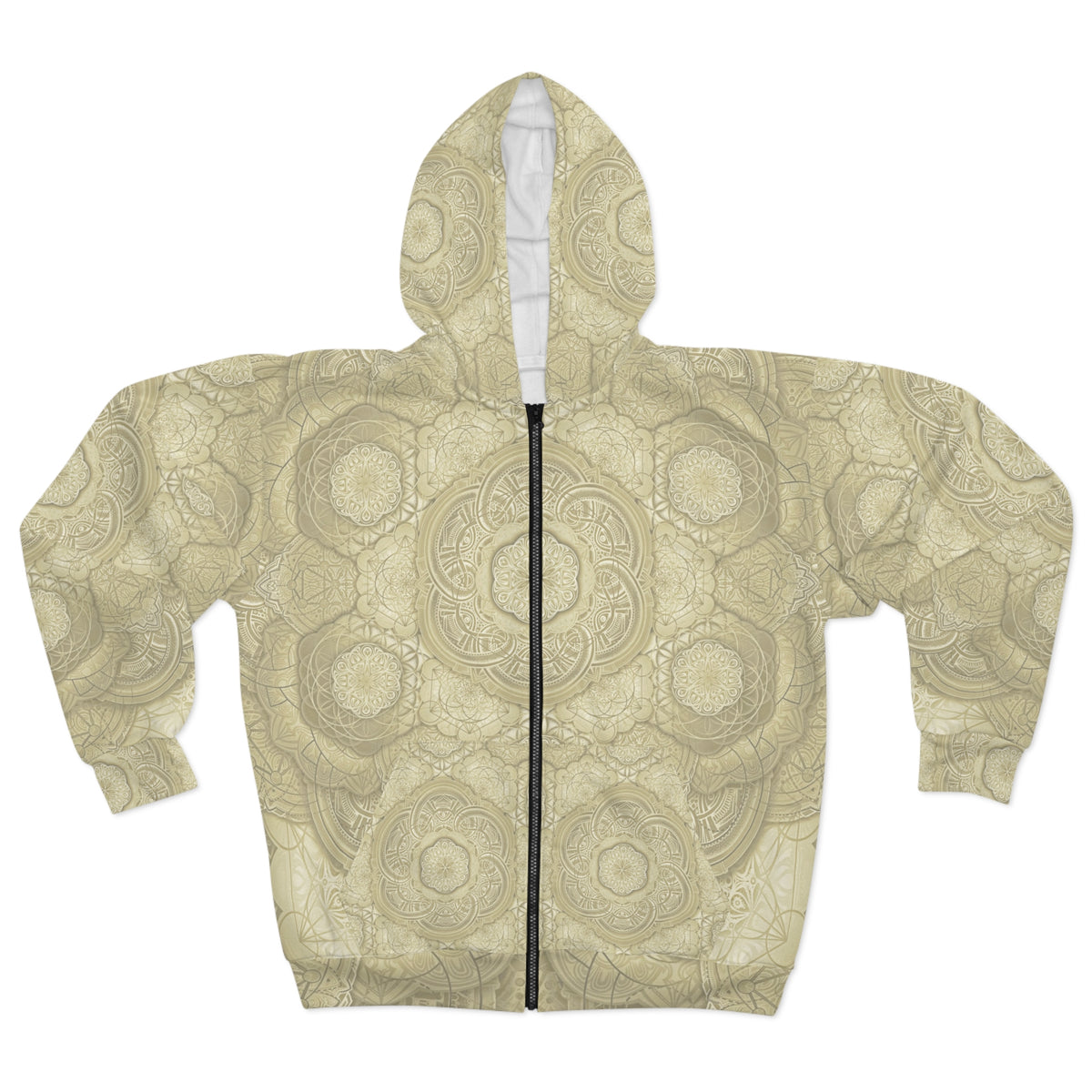 Dust Mandala Unisex Zip Hoodie