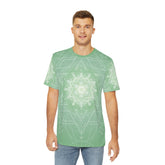 Mint Mandala - Men's Polyester Tee