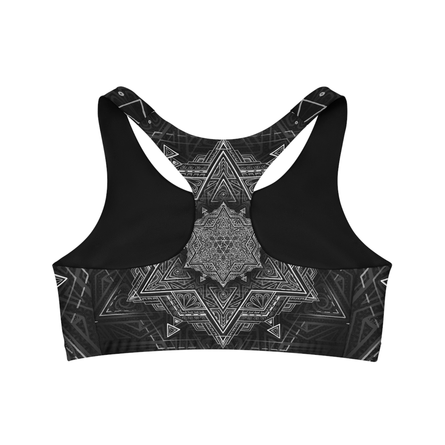 Star Tetrahedron Seamless Sports Bra