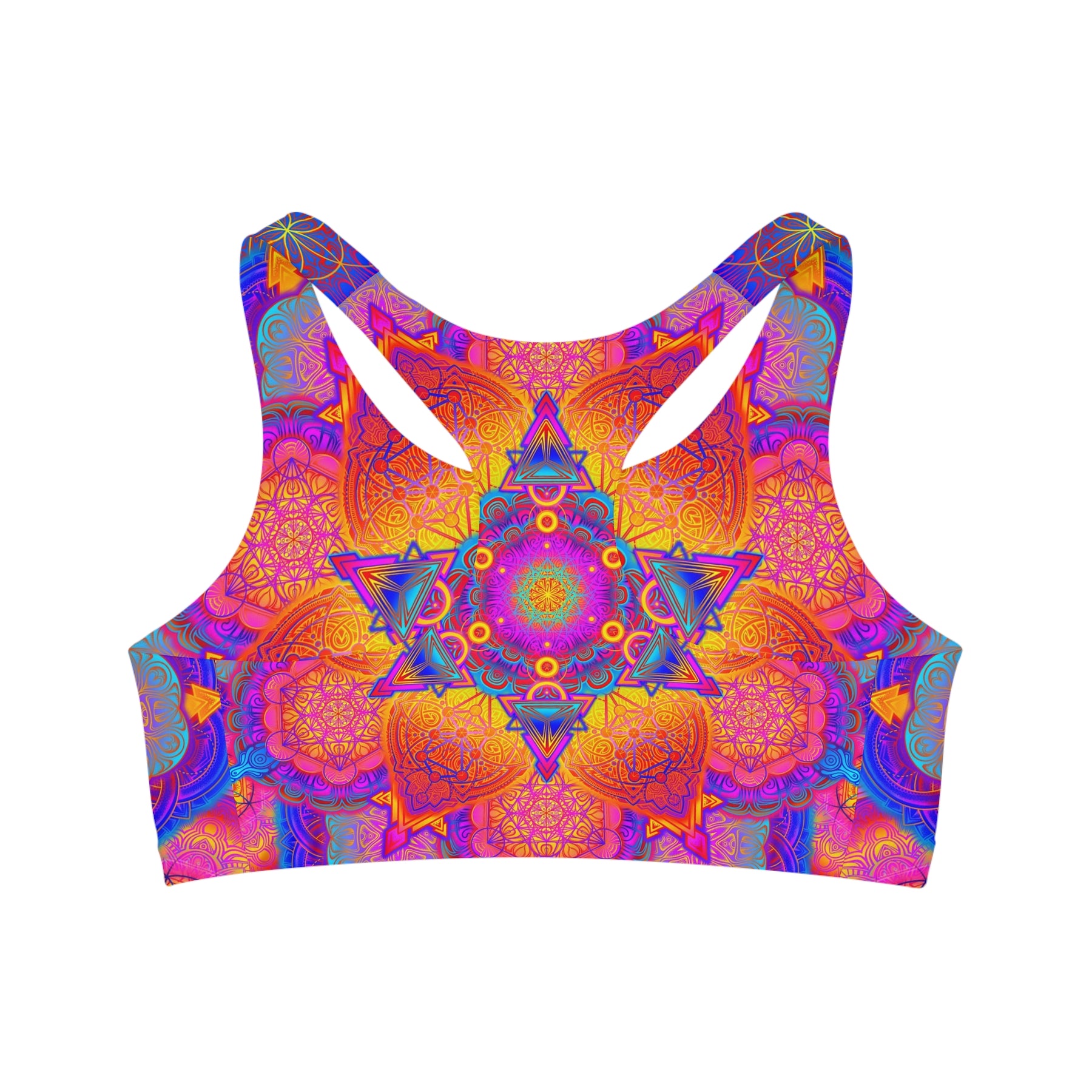 Starburst Mandala Sports Bra