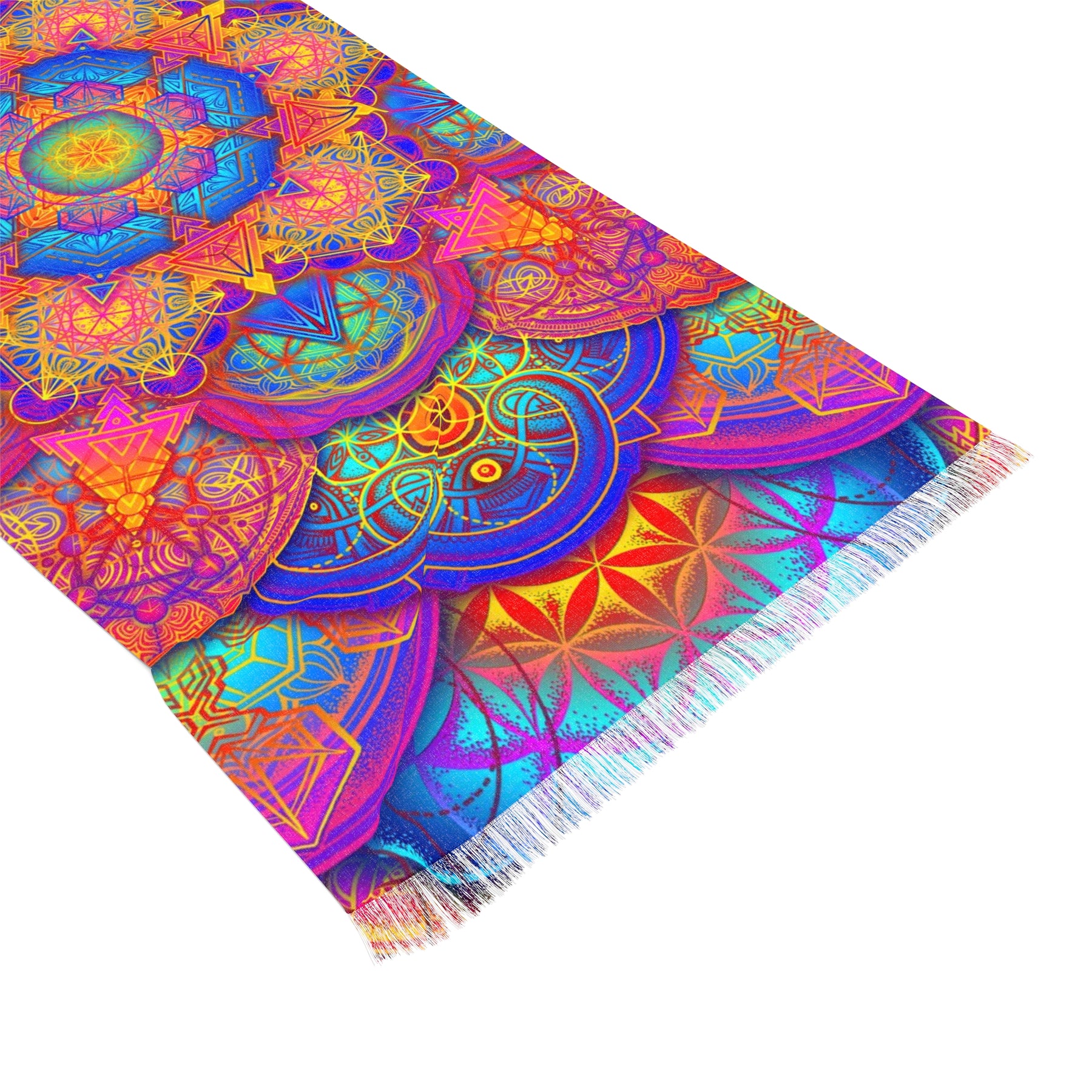 Psychedelic Sacred Geometry Scarf