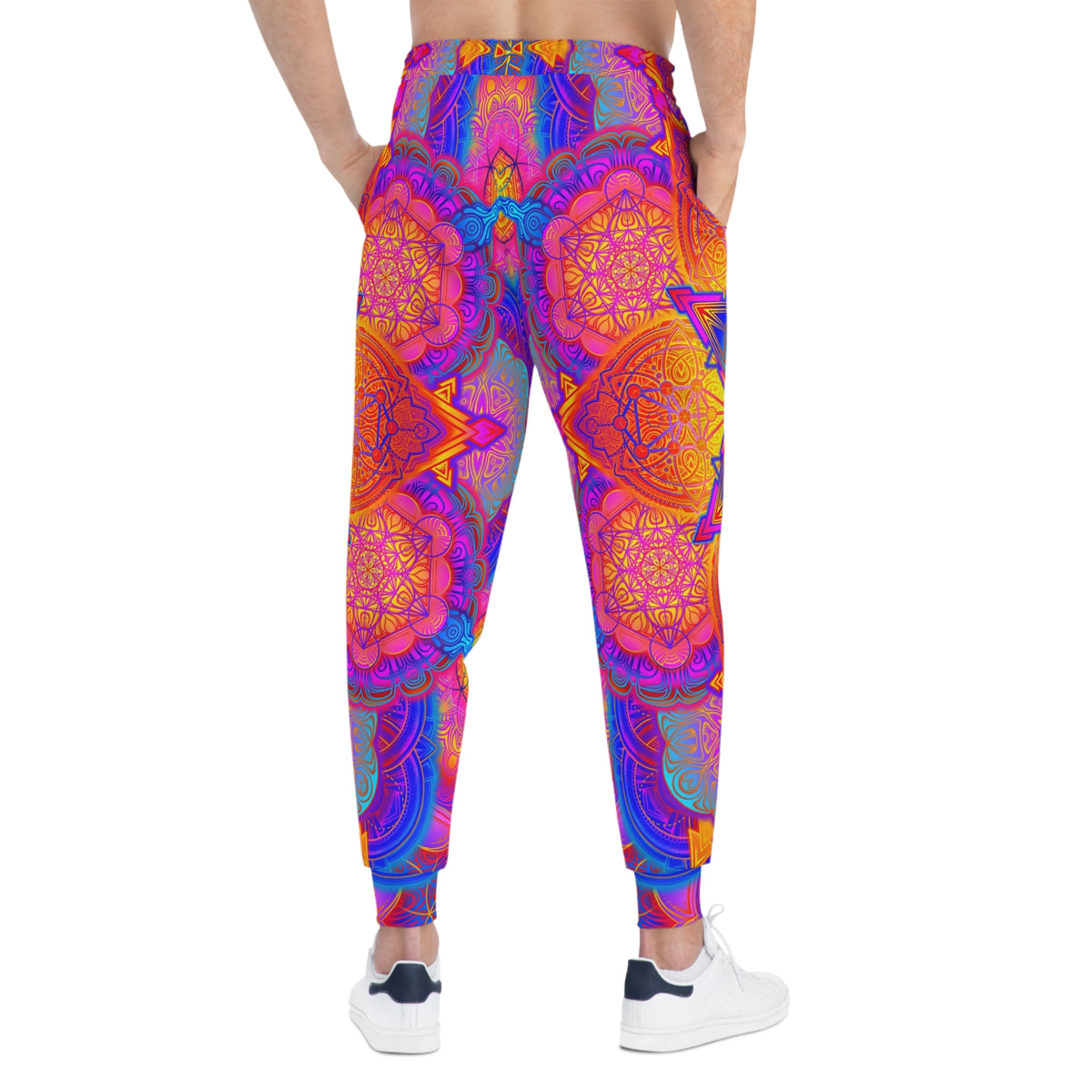 Psychedelic Mandala Athletic Joggers