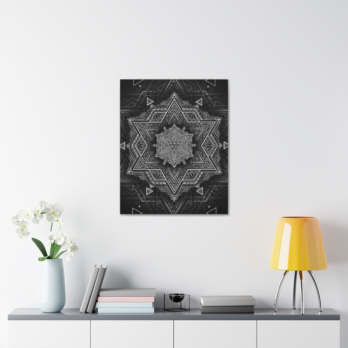 Star Tetrahedron Canvas Print