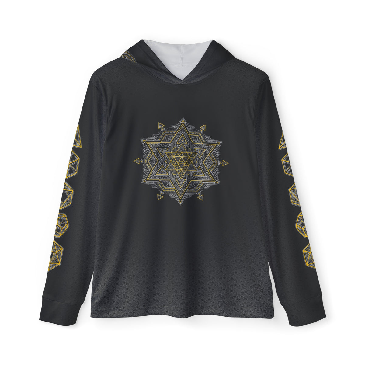 Sacred Geometry Men's Sun Hoodie