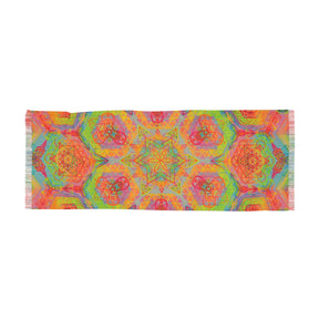 Rainbow Sacred Geometry Scarf