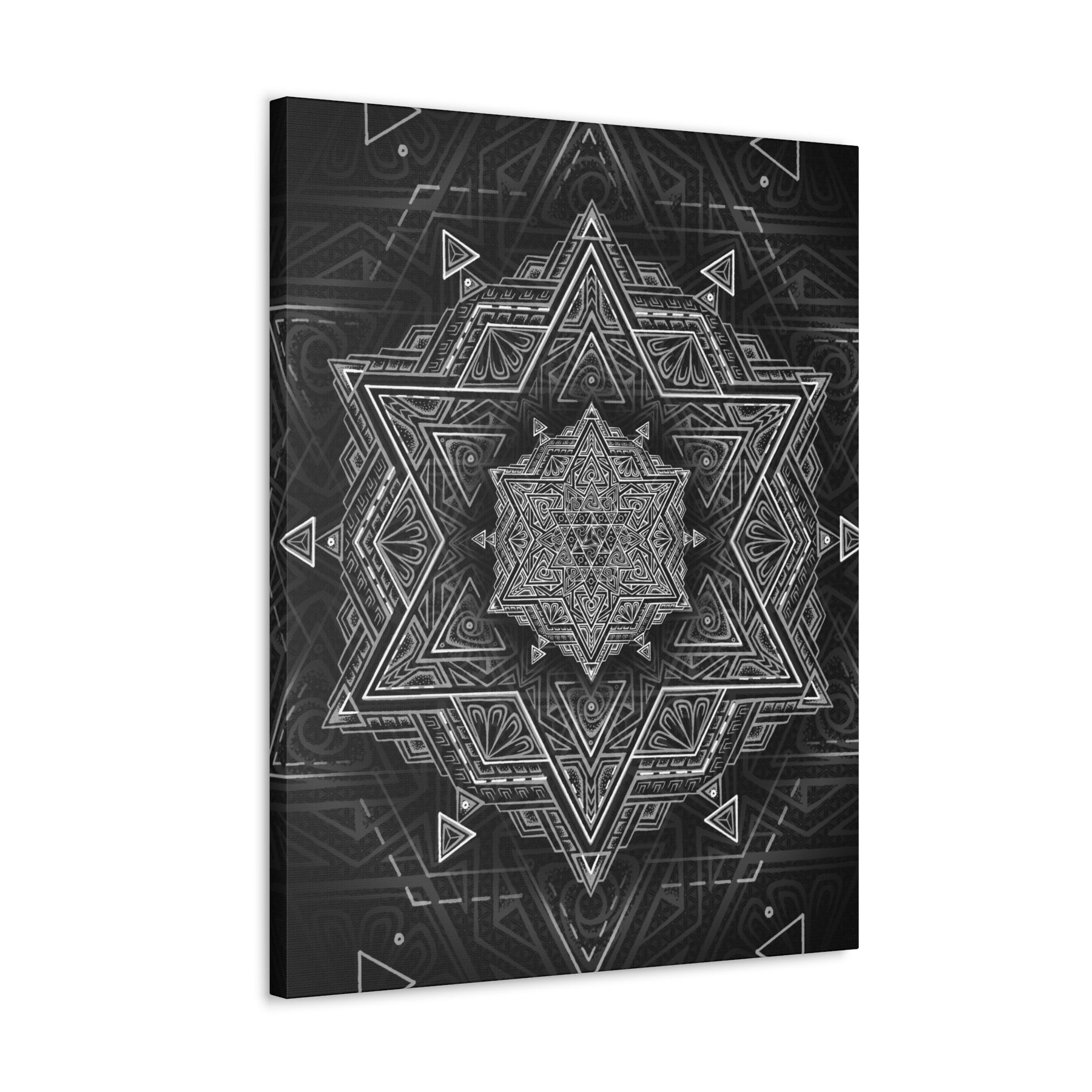 Star Tetrahedron Canvas Print