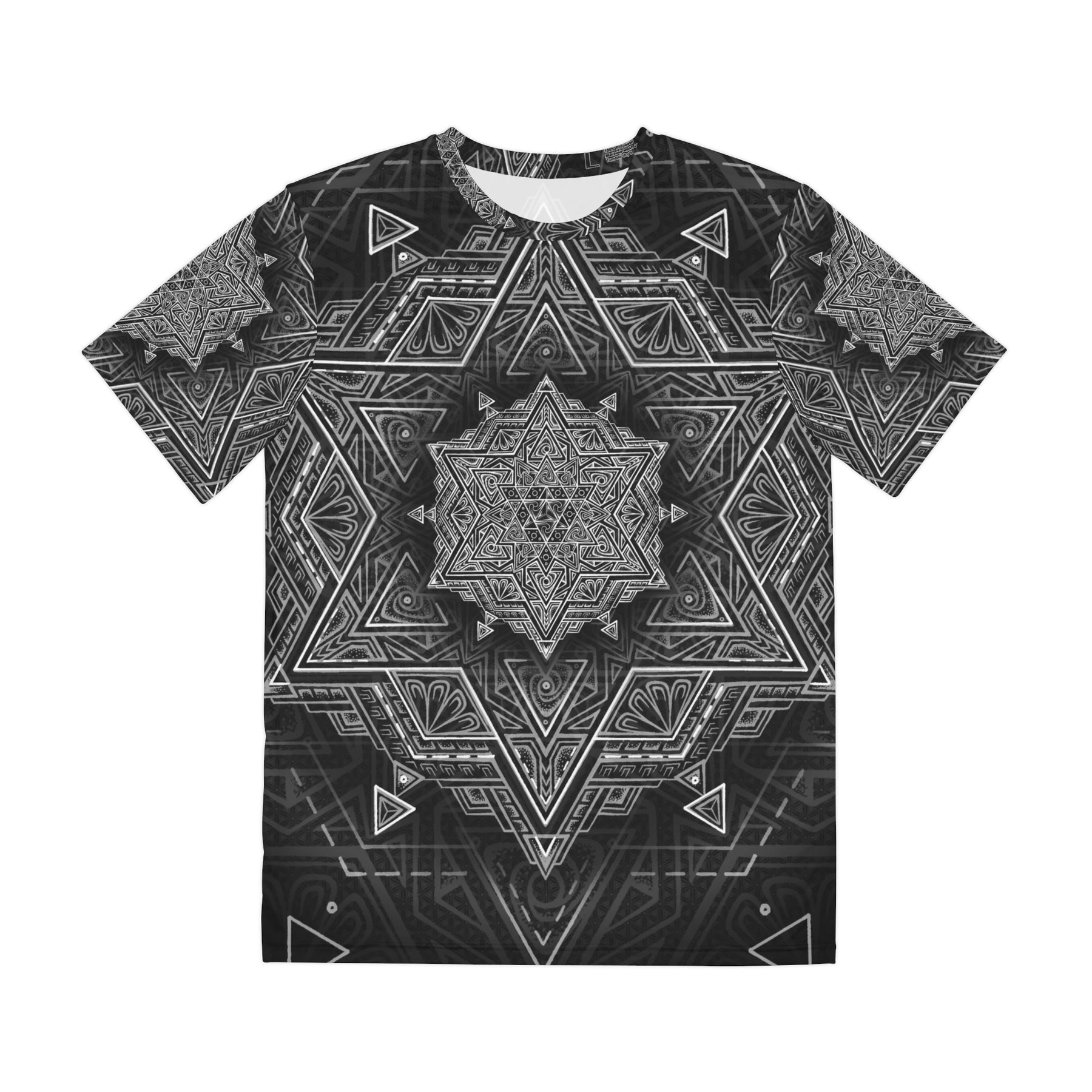 Star Tetrahedron - Men's Polyester Tee