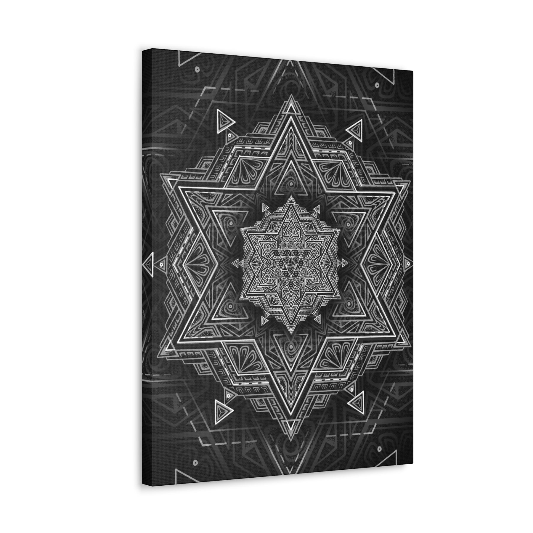 Star Tetrahedron Canvas Print