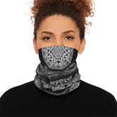 Sri Yantra Mandala Neck Gaiter - Lightweight Stylish Face Covering for Outdoor Adventures
