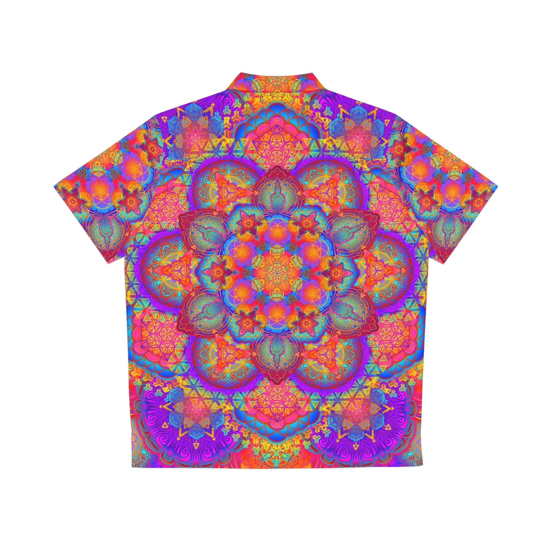 Psychedelic Mandala Hawaiian T-Shirt