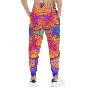 Psychedelic Mandala Athletic Joggers