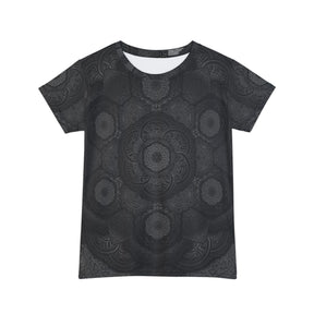 Blackout Mandala - Women's Short Sleeve Shirt