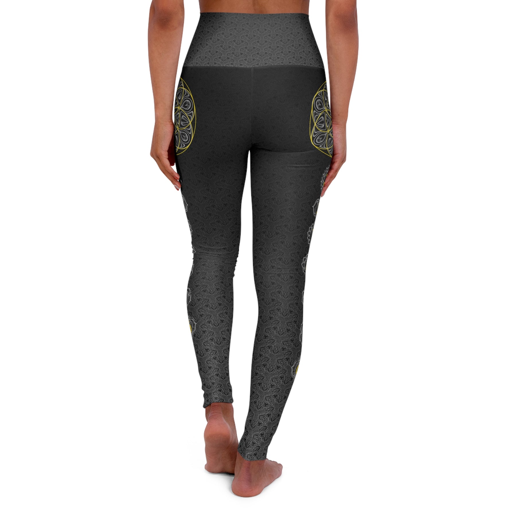 Seed of Life Chakra - High Waisted Yoga Leggings