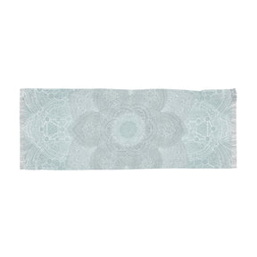 Sky Blue Sacred Geometry Scarf