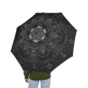 Sacred Geometry Mandala Automatic Foldable Umbrella