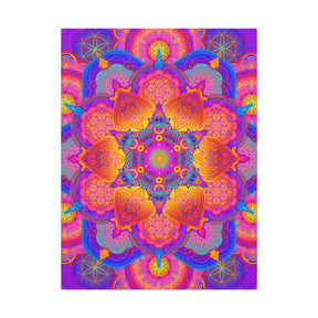 Starburst Mandala Canvas Print