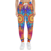Psychedelic Mandala Athletic Joggers