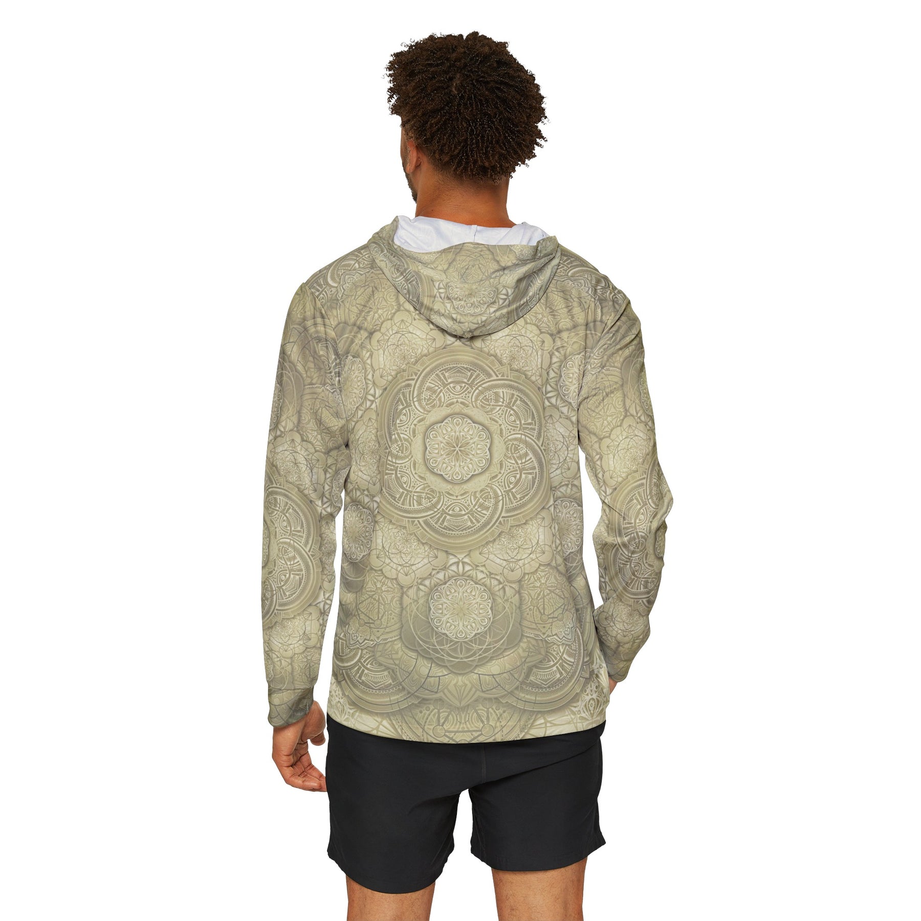 Dust Mandala Men's Sun Hoodie