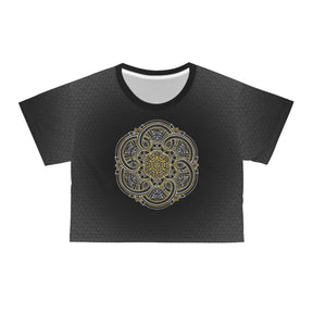 Flower of Life Crop Tee