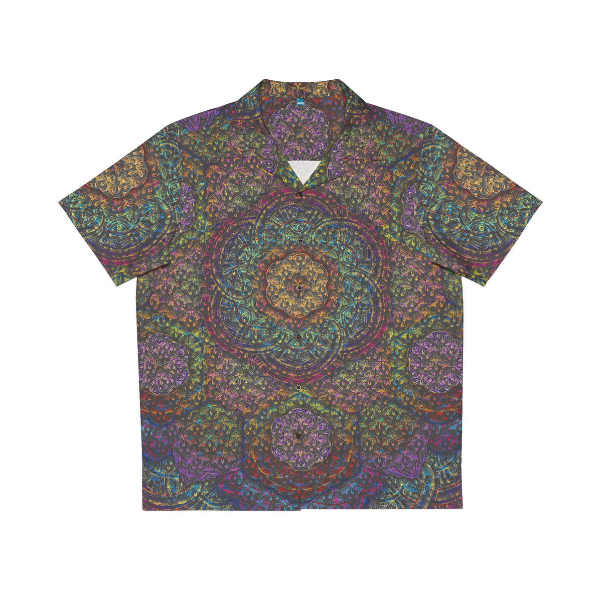 Mushroom Mandala Hawaiian T-Shirt