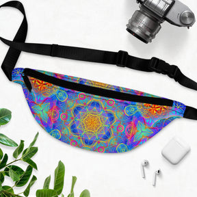 Psychedelic Metatrons Cube Fanny Pack