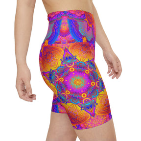 Starburst Mandala Workout Shorts