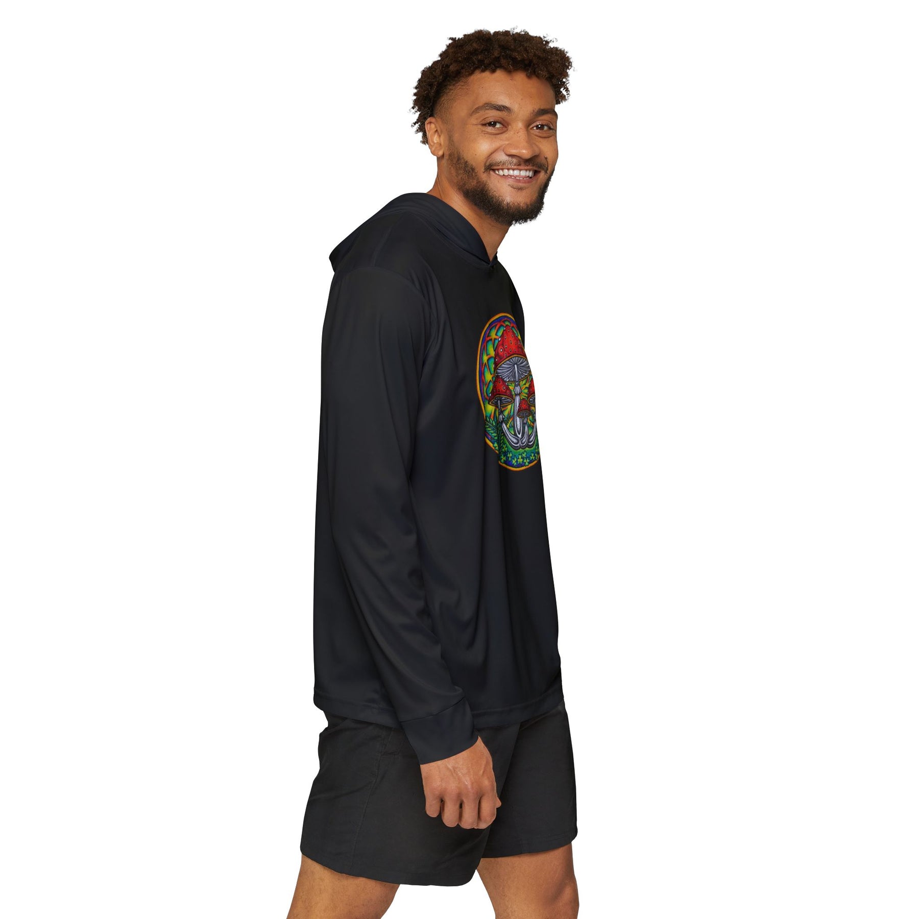 Mushroom Men's Sun Hoodie