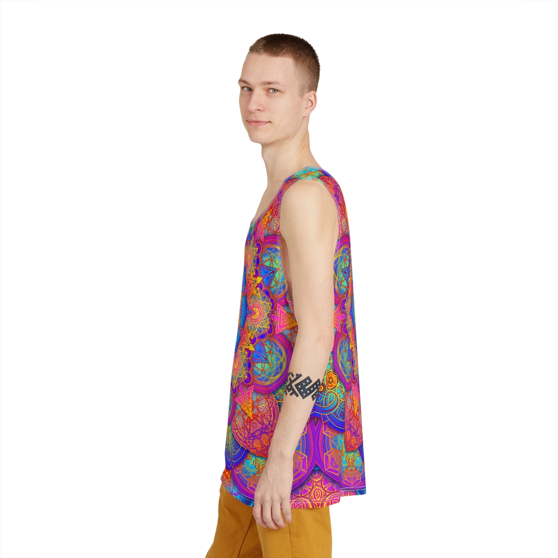Psychedelic Mandala Men's Tank