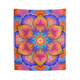 Psychedelic Mandala Wall Tapestry