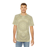 Dusty Mandala - Men's Polyester Tee