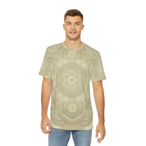 Dusty Mandala - Men's Polyester Tee