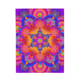 Psychedelic Mandala Velveteen Plush Blanket