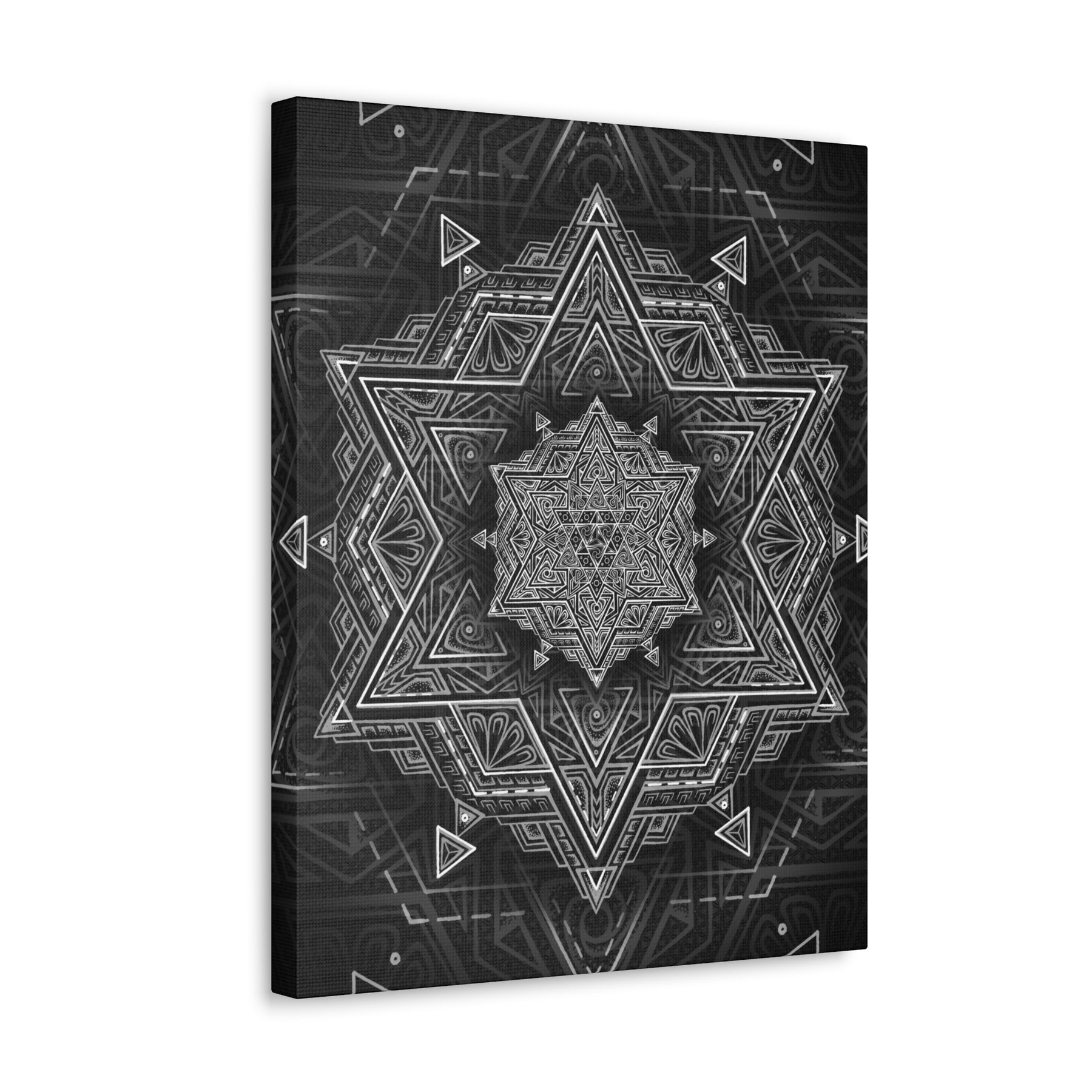 Star Tetrahedron Canvas Print