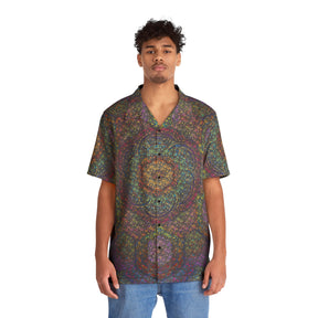 Mushroom Mandala Hawaiian T-Shirt