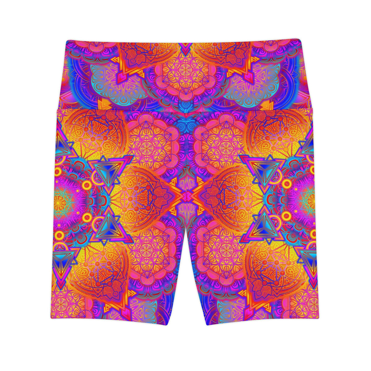 Starburst Mandala Workout Shorts