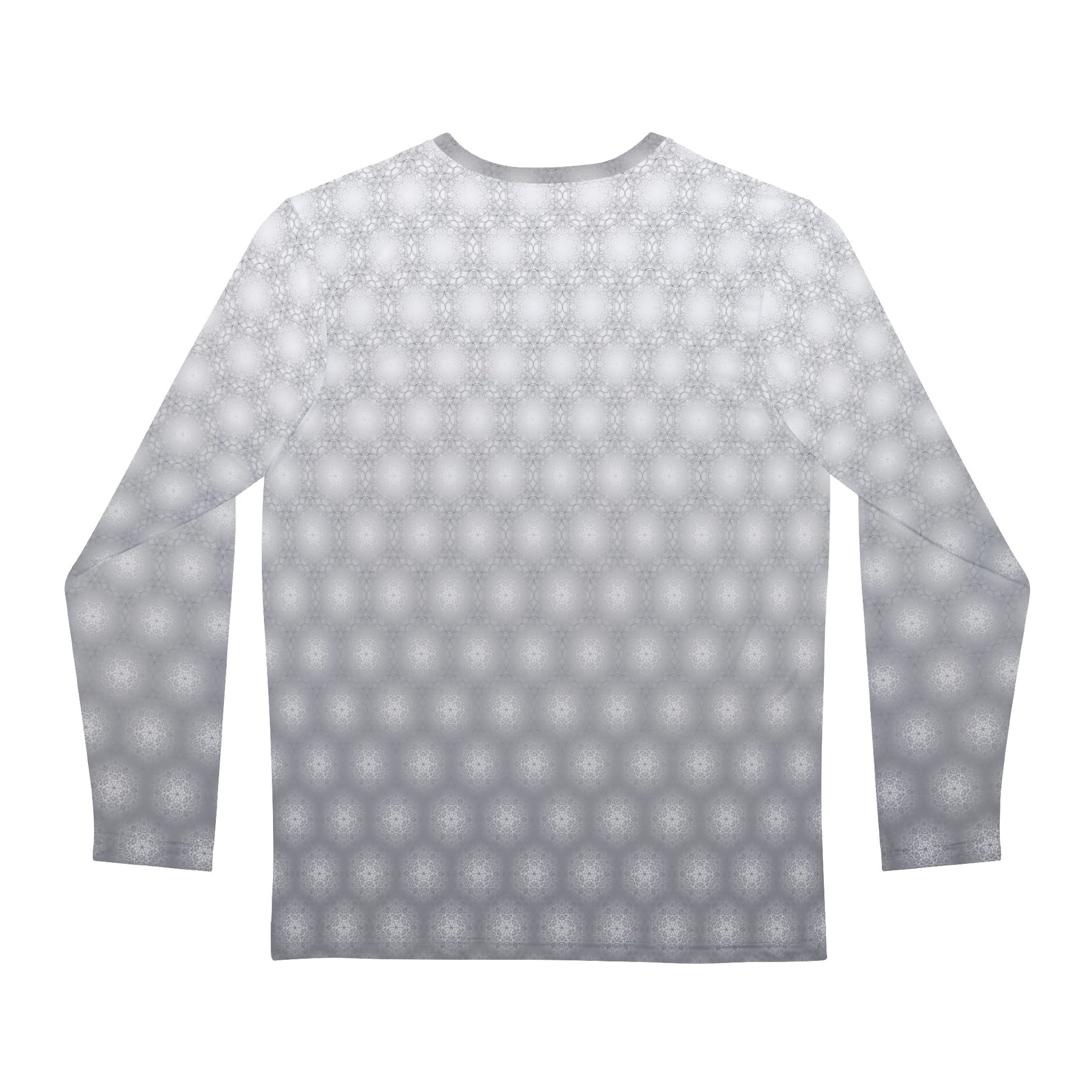 Metatrons Cube Fade Men's Long Sleeve Shirt