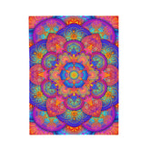 Psychedelic Velveteen Plush Blanket