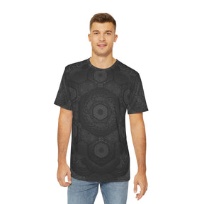 Blackout Mandala - Men's Polyester Tee