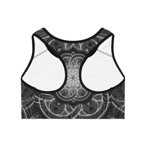 Flower of Life Mandala Sports Bra