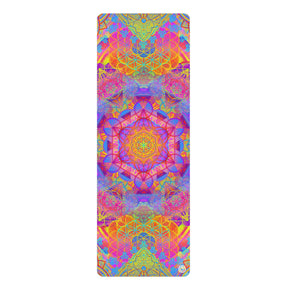 Copy of Bicycle Day Yoga Mat - Sacred Geometry Yoga Mat